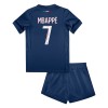 Maglia ufficiale Paris Saint Germain Mbappé 7 Casa 2024-25 per Bambino